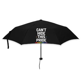Pride Month - Can't Hide This Pride - Umbrella (small) - black - Front