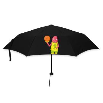 Ballsport - Regenschirm (klein) - Schwarz - Vorne