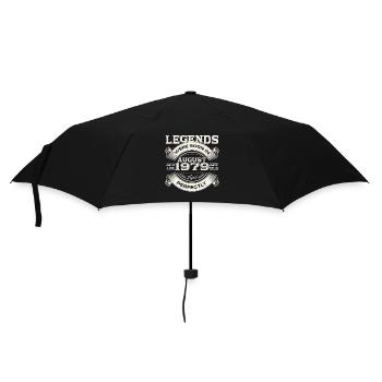 44 Birthday Men Original August Year 1979 - Umbrella (small) - black - Front