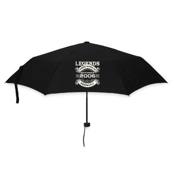 17th Birthday Legend September Vintage 2006 - Umbrella (small) - black - Front