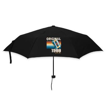 35e anniversaire septembre millésime 1988 cassette - Parapluie standard - noir - Devant