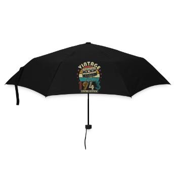 Vintage 1943 Anniversary Retro Vintage Gift - Umbrella (small) - black - Front