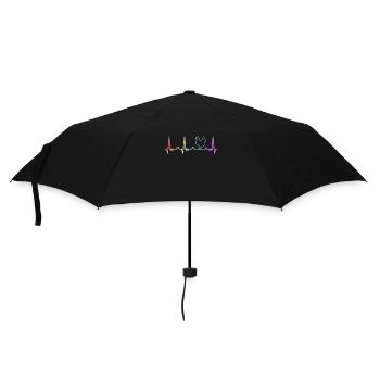 Chicken Chickens Farmer Farmer Farm Rooster - Umbrella (small) - black - Front