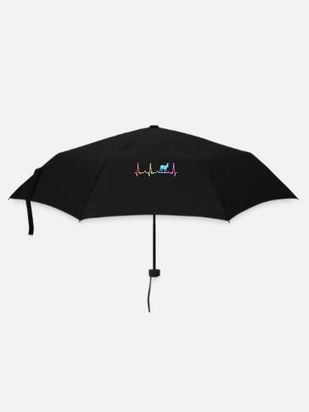 Esel Eselchen Maultier Muli - Regenschirm (klein) - Schwarz