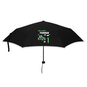 Gift 1 year birthday boy or girl - Umbrella (small) - black - Front