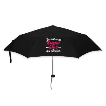 Je suis une Super kiné qui déchire - Parapluie standard - noir - Devant