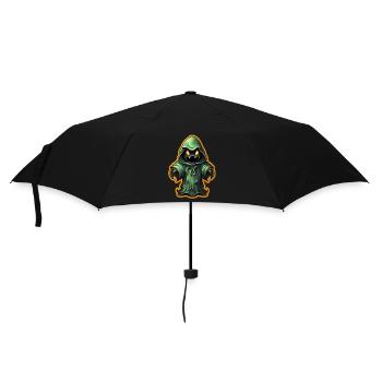 Ghost Lover Cartoon Style Halloween Ghost Spooky - Parapluie standard - noir - Devant
