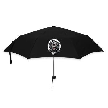 LOUP GAROU costume 12 - Parapluie standard - noir - Devant