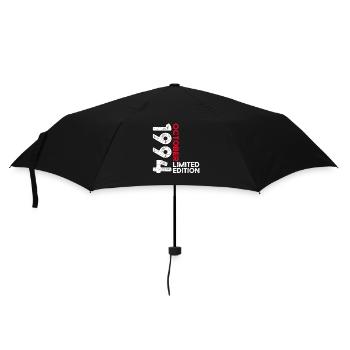 29. Geburtstag Mann Original Oktober Jahrgang 1994 - Regenschirm (klein) - Schwarz - Vorne