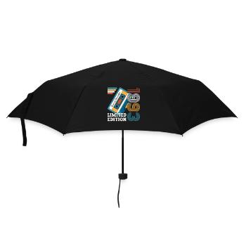 30th Birthday November Vintage 1993 Cassette - Umbrella (small) - black - Front