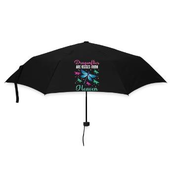 Libellule Libellules Insectes Nature - Parapluie standard - noir - Devant