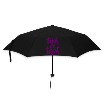 Trick or Treat - Umbrella (small) - black - Front