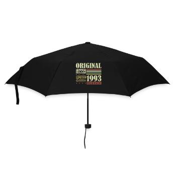 Cadeau d’anniversaire vintage original 1993 vintage - Parapluie standard - noir - Devant