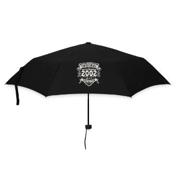 21st Birthday Original November Vintage 2002 - Umbrella (small) - black - Front