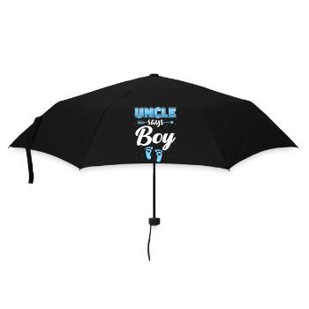 Onkel Fmilie Großonkel Onkels - Regenschirm (klein) - Schwarz - Vorne