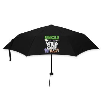 Onkel Fmilie Großonkel Onkels - Regenschirm (klein) - Schwarz - Vorne