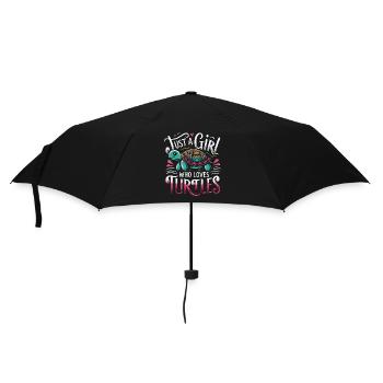 Turtle Sea Turtle Turtle Animal - Umbrella (small) - black - Front