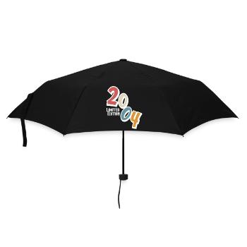 20e anniversaire Millésime 2004 - Parapluie standard - noir - Devant