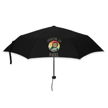 je peux pas jai padel tennis - Parapluie standard - noir - Devant
