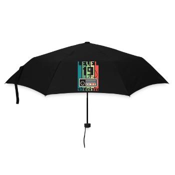 Level 19 Unlocked - Umbrella (small) - black - Front