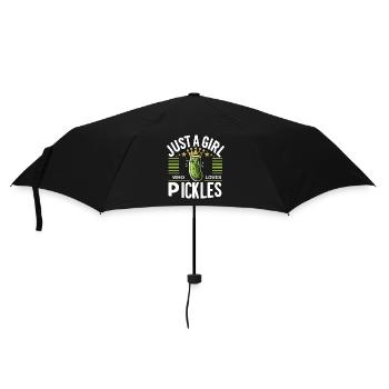 Concombre, Cornichon, Cornichon, Aneth alimentaire - Parapluie standard - noir - Devant