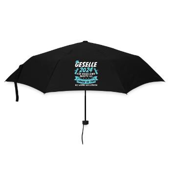 Journeyman 2024 - Umbrella (small) - black - Front