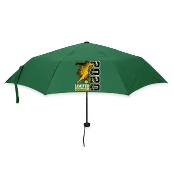 2020 Year of Birth Birthday Football - Umbrella (small) - bottlegreen - Front