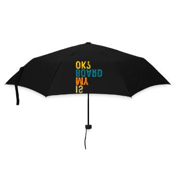 Skateur Ma planche est-elle en bon état ? Skateboard Skater - Parapluie standard - noir - Devant