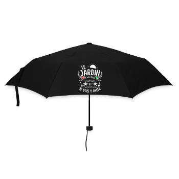 Humour jardinage jardin jardiner jardinière - Parapluie standard - noir - Devant