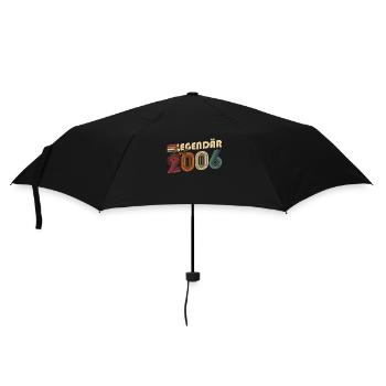 Legendary since 2006 - Umbrella (small) - black - Front
