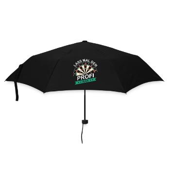 Fléchettes Fléchettes Joueur de fléchettes Fléchettes Sport - Parapluie standard - noir - Devant