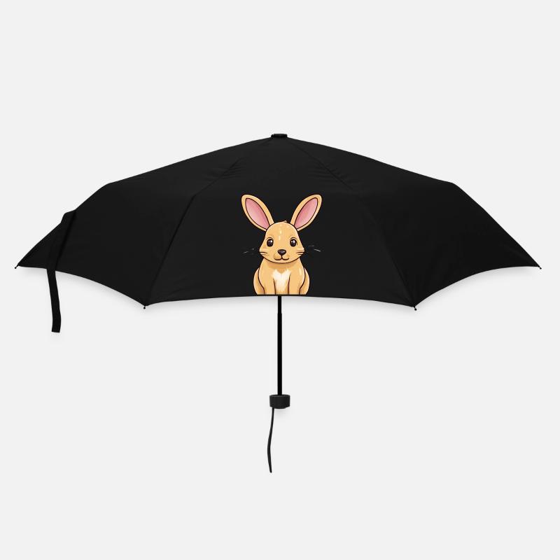 Cute bunny - Umbrella (small) - black