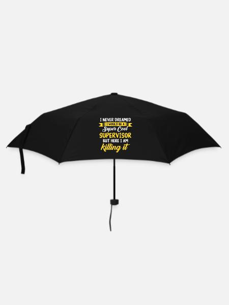 Supervisor Beruf - Regenschirm (klein) - Schwarz