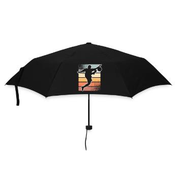 Soccer Soccer Players - Umbrella (small) - black - Front
