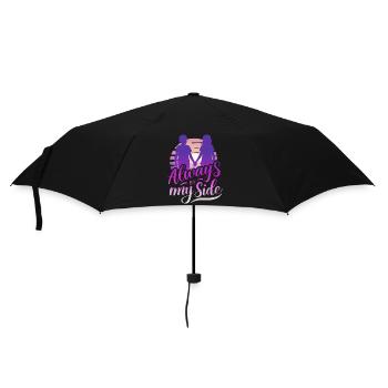 Vacation early summer late summer summer holiday holiday sea - Umbrella (small) - black - Front