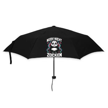 Panda Panda Bear Pandas - Umbrella (small) - black - Front