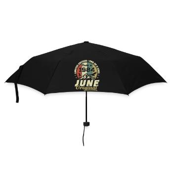 Juin 1984 Cadeau Anniversaire Juin 1984 Juin 1984 - Parapluie standard - noir - Devant