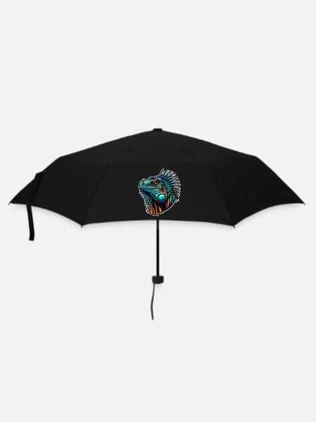 Iguane - Parapluie standard - noir