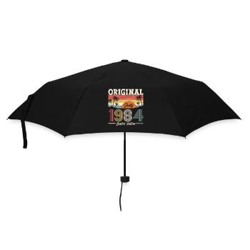 40e anniversaire Original juin 1984 Né en 1984 - Parapluie standard - noir - Devant