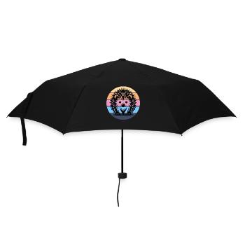Hérisson - Parapluie standard - noir - Devant