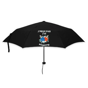 I can't I have pingpong - Umbrella (small) - black - Front