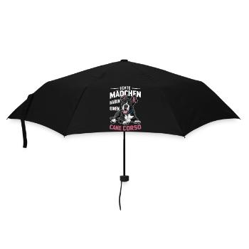 Dogs Cane Corso Italiano Dog - Umbrella (small) - black - Front