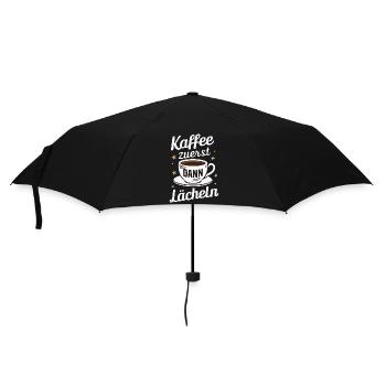 Coffee Coffee Coffee Drinkers Coffee Lovers - Umbrella (small) - black - Front