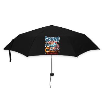10e anniversaire des pompiers - Parapluie standard - noir - Devant