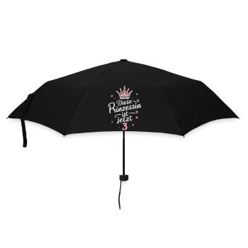 Birthday Gift 3 Years Children's Birthday - Umbrella (small) - black - Front
