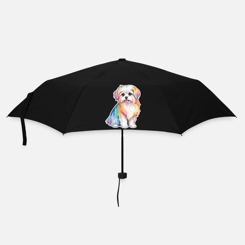 Aquarelles de Malteser - Parapluie standard - noir