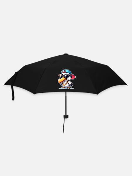 Dodo - Regenschirm (klein) - Schwarz