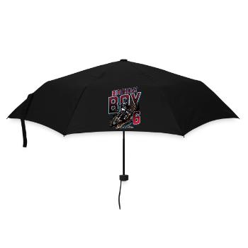 6e anniversaire de motocross - Parapluie standard - noir - Devant