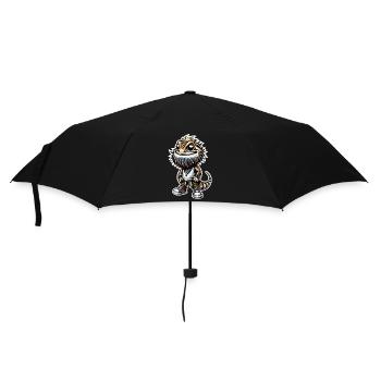 Bartagamen - Regenschirm (klein) - Schwarz - Vorne