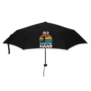 Volleyball Beach Volleyball Sports Volleyball Players - Umbrella (small) - black - Front